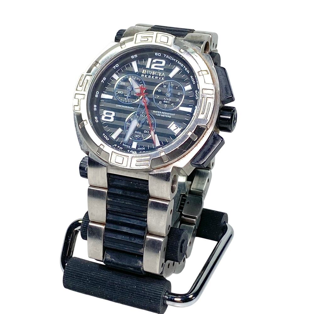 Invicta Reserve Model 1868 Ocean Hawk Diver Style Watch Mens 47mm Swiss Quartz